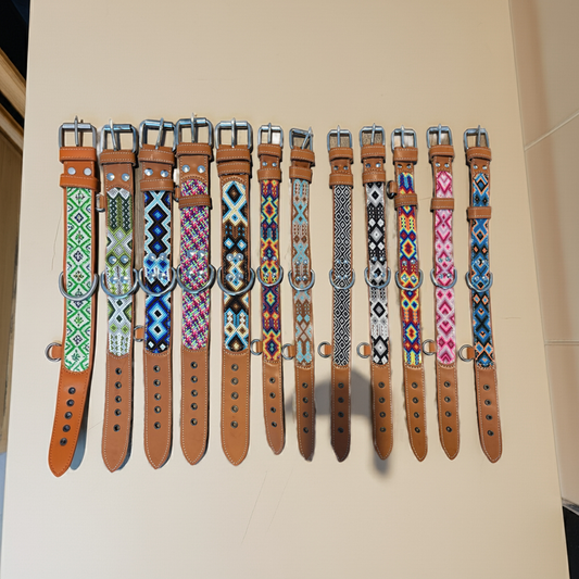 Kožený obojek Cala