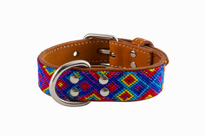 Kožený obojek Calvira S